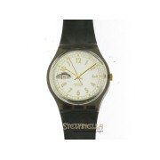 SWATCH GM703 classic quarzo cassa e cinturino plastica nera new